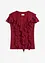 Shirt met volants van een zachte modal-mix, bonprix