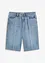 Jeans bermuda mid waist, low stretch, bonprix