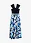 Carmen jurk met draperie en riem, bonprix