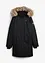 Warme, lange outdoor jas met imitatiebont, bonprix