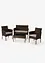 Tuintafel, tuinstoelen, tuinbank (4-dlg. tuinset), bonprix
