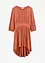 Jersey jurk met plooitjes, bonprix