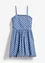 Strapless jurk van katoen, bonprix