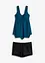 Lange tankini (2-dlg. set) met zigzagzoom, bonprix