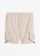 Cargo bermuda met comfortabele band, regular fit, bonprix