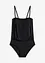 Bandeau badpak met afneembare bandjes, bonprix