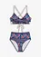 Bralette bikini (2-dlg. set) in wikkellook, bonprix