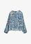 Chiffon blouse met ruches, bonprix