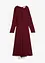 Gedrapeerde midi jurk, bonprix