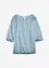 Katoenen shirtblouse met carréhals, halflange mouw, bonprix