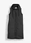 Lange bodywarmer met capuchon en zijsplitten, bonprix