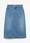 High waist stretch spijkerrok, bonprix