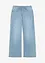 Wide leg jeans mid waist, bonprix