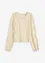 Kort shirt van elastisch kant, bonprix