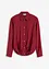 Blouse van gestructureerd materiaal met wikkeldetail, bonprix