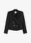 Korte blazer met een structuur patroon en dubbel knopenrij, bonprix