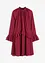 Chiffon jurk met volants, bonprix