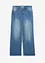 Straight jeans mid waist, bonprix