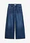 Wide leg jeans mid waist, bonprix