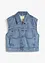 Jeans gilet van katoen, bonprix