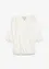 Katoenen shirtblouse met carréhals, halflange mouw, bonprix