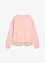 Sweater met kanten rand, bonprix
