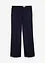 Flared broek met wol, bonprix