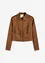 Imitatieleren jas in wildleder look, bonprix