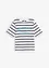 Gestreept T-shirt van puur katoen, bonprix