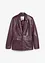 Leren blazer van lamsnappa, bonprix