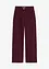 Twill broek met bies en kleine zak, bonprix