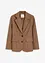 Blazer met  visgraatpatroon en wol, bonprix