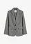 Blazer met  visgraatpatroon en wol, bonprix