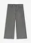 Broek met visgraatpatroon in wollook, bonprix