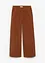 Wijde corduroy broek met high-waist comfortband, bonprix