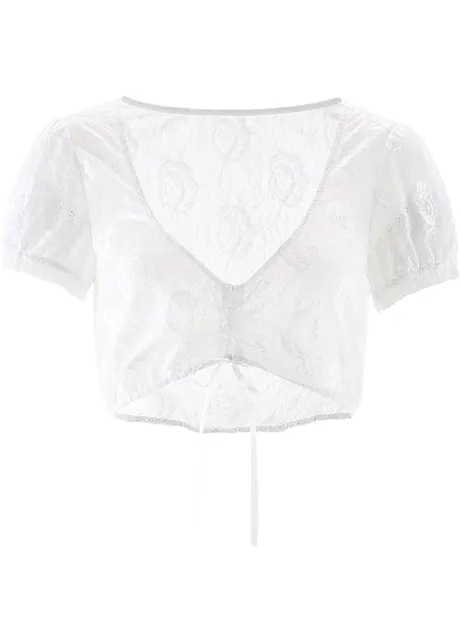 Dirndl blouse van kant, bonprix