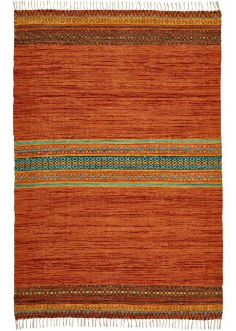 Doe voorzichtig Geometrie Verwijdering Dit Kelim vloerkleed geeft kleur aan je woonkamer - multicolor