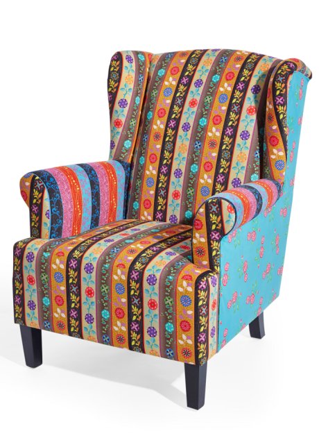 Bende onthouden tijger Een sieraad voor je woonkamer: kleurrijke oorfauteuil - multicolor, fauteuil