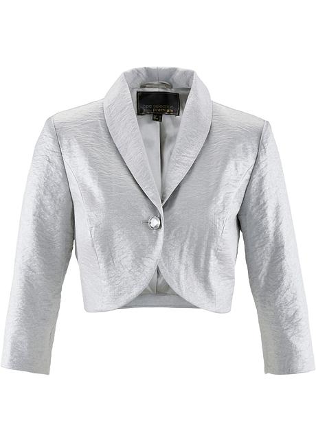 zilverkleurige blazer