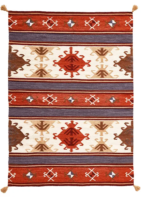 Kelim vloerkleed met kwastjes, bpc living bonprix collection