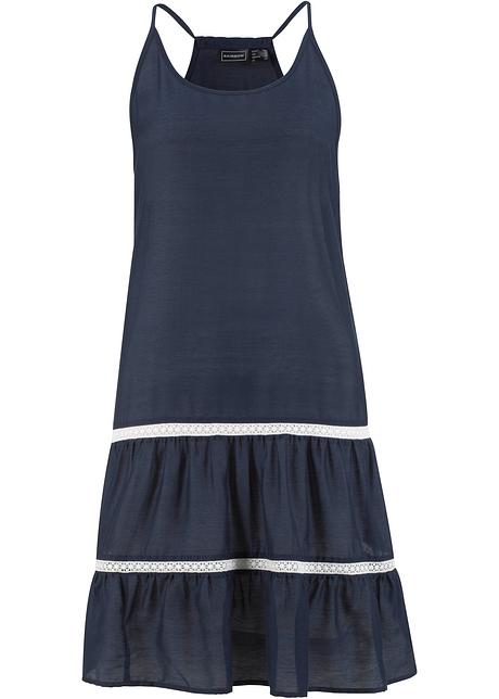 blauw strandjurkje blauw strandjurkje