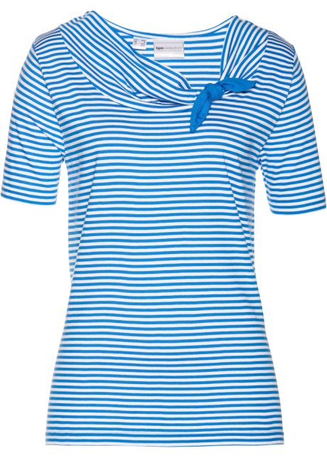 Nieuw Shirt blauw/wit gestreept - bpc selection - bonprix.nl AA-54
