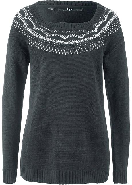 Trui zwart Dames bonprix.nl Trui zwart Dames bpc bonprix collection bonprix.nl