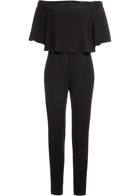 jumpsuit zwart - dames - bodyflirt - bonprix.nl
