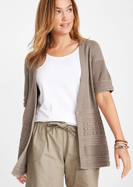 Vest van ajour, bonprix