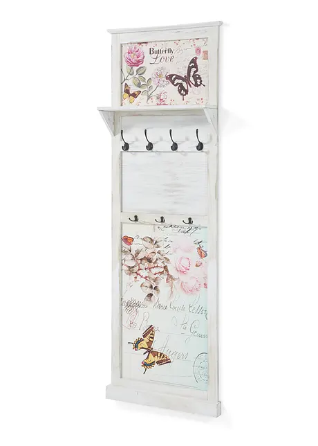 Kapstokpaneel met vlinderdessin, bpc living bonprix collection
