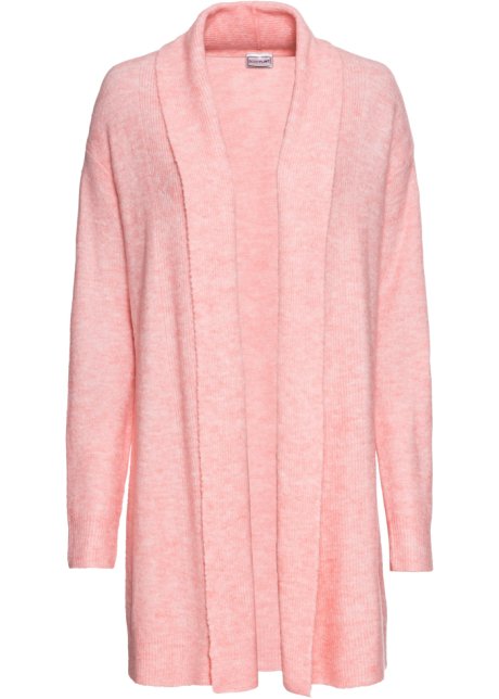 Verwonderlijk Vest met sjaalkraag soft roze gemêleerd - Dames - BODYFLIRT PG-86