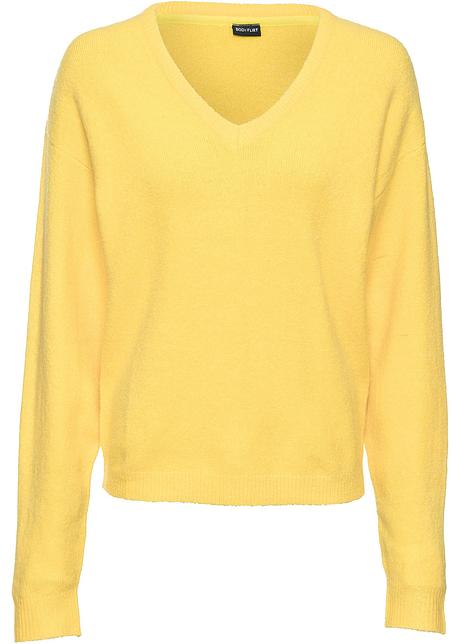 Volumineuze oversized gebreide trui met geribde details Volumineuze oversized gebreide trui met geribde details