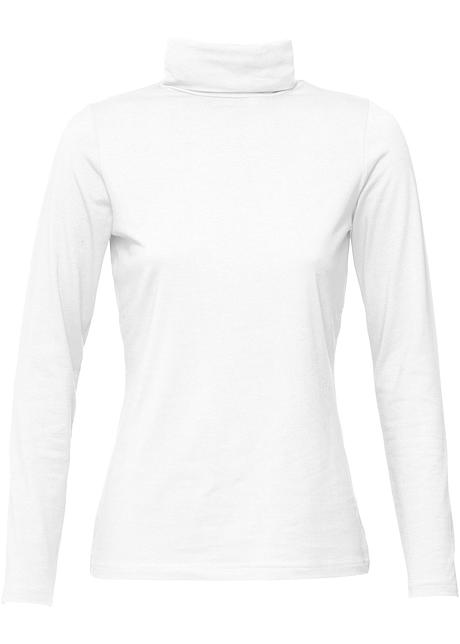 Colshirt, lange mouw wit bpc bonprix collection bestel Heren truien online kopen | Bestel bij bonprix