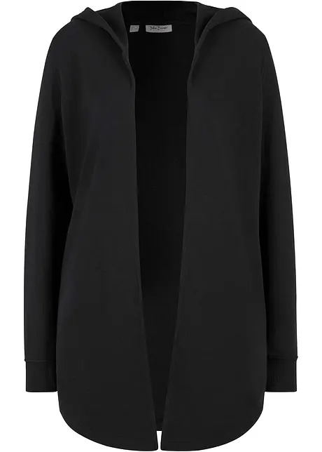 Lang sweatvest in een katoenmix, bonprix